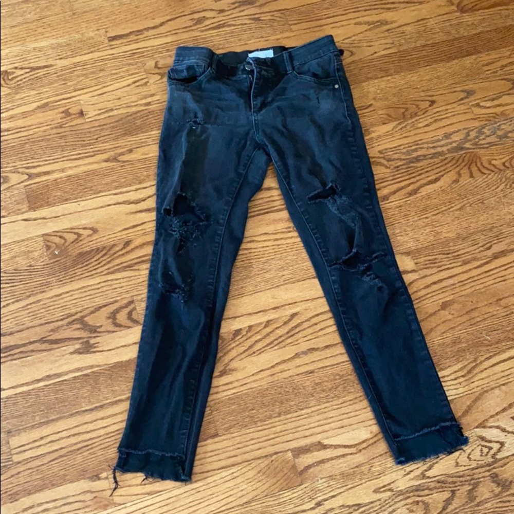 Black jolt jeans